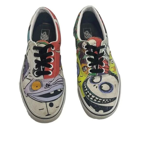 Halloween Nightmare Before Christmas Vans Shoes Disney Tim